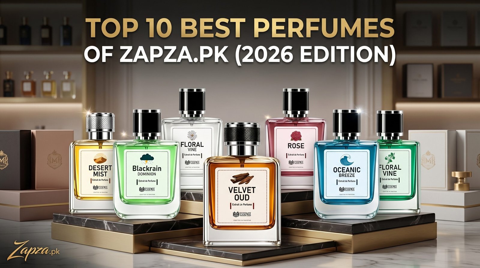 Top 10 Best Perfumes of Zapza.pk (2026 Edition)